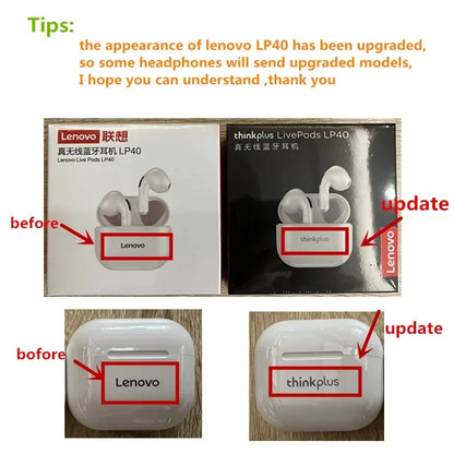 Lenovo lp40 Bluetooth Earphone