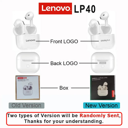 Lenovo lp40 Bluetooth Earphone