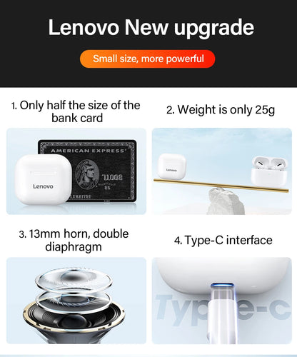 Lenovo lp40 Bluetooth Earphone